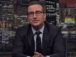 sarcastic john oliver GIF