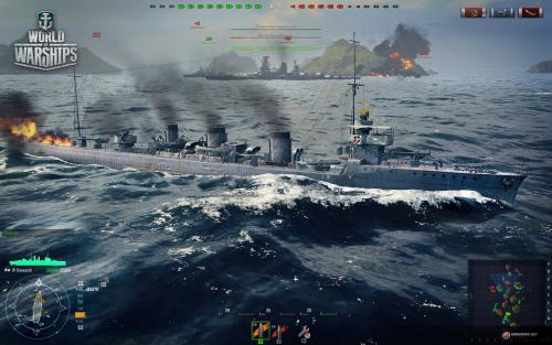 First Image of World Of Warship