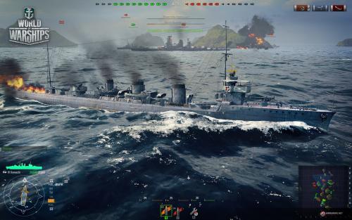 First Image of World Of Warship