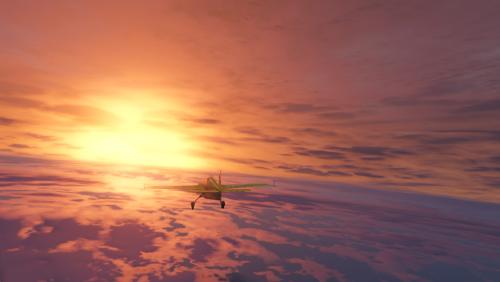 Flying High, Sunset