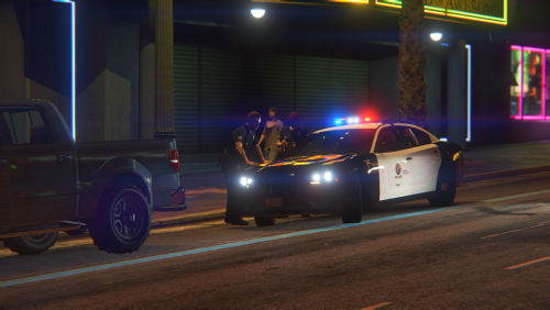 LSPD vehicle for infraction