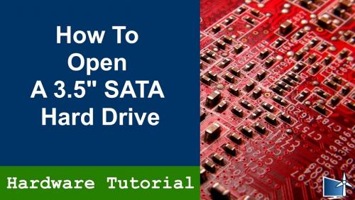 More information about "How To Open A 3.5" SATA Hard Drive"