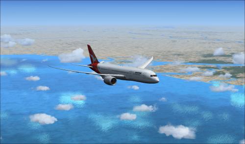 Qantas Airline Boeing 787-800