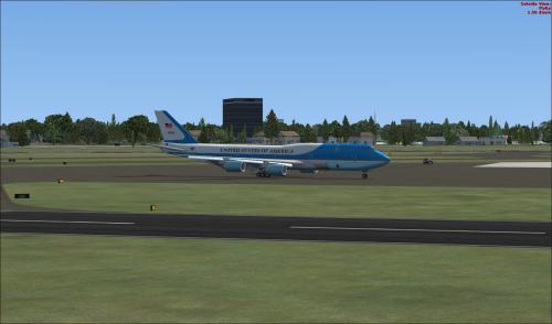 Air Force One, Landed in Miami