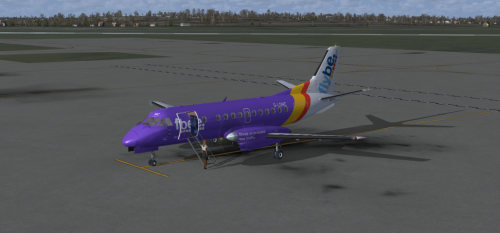 Flybe! It's An Saab 340B