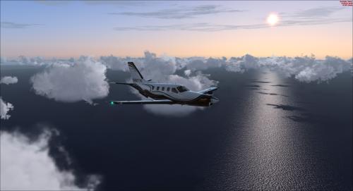 TBM 850 - Flying!