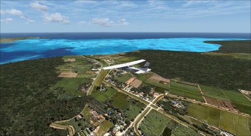 Cessna 182, Over island Guam
